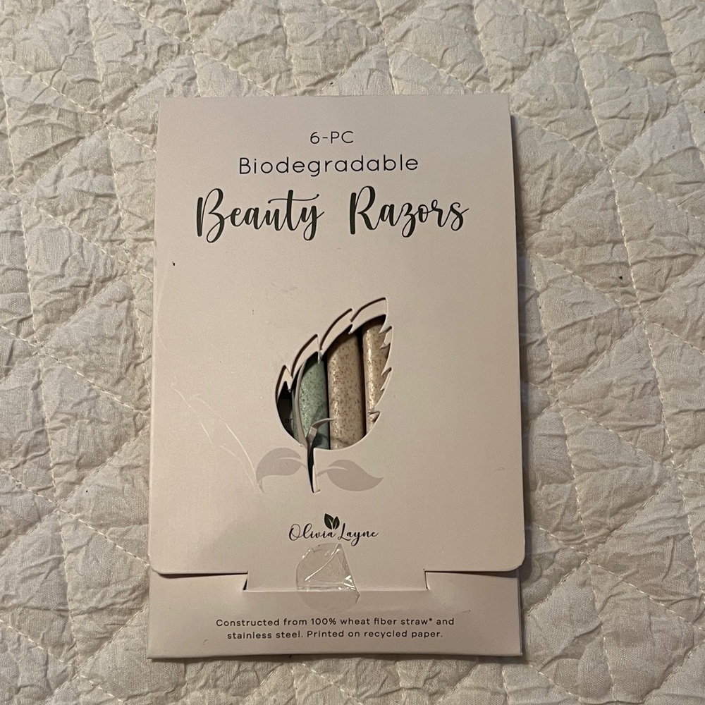 Olivia Layne Biodegradable Beauty Razors
